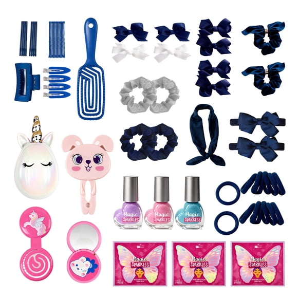 KIT DE ACCESORIOS DE CABELLO PARA NIÑA - SCHOOL - 20 PIEZAS