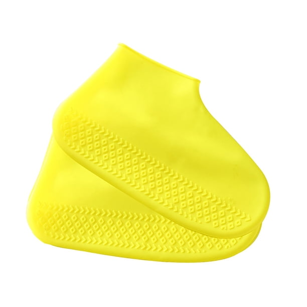Cubrezapatillas Impermeables para , Protectores de Calzado para Ciclismo, Cubrezapatillas Galosh, Cubrebotas Reutilizables para Adultos Y , Amarillo M