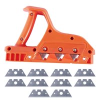 Ioensy - Cepilladora De Bordes De Triple Hoja, Herramienta De Artefacto De Corte Manual, Recortadora De Escofina Para Tablero De Pared, 45 Grados