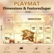 thumbnail image 2 of Tapete de juego Cylvenor One Piece TCG 61 x 36 cm de goma, 2 of 5