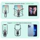 thumbnail image 2 of Soporte de ventilación para coche xuenair de aluminio para Galaxy Z Fold 5, 2 of 9