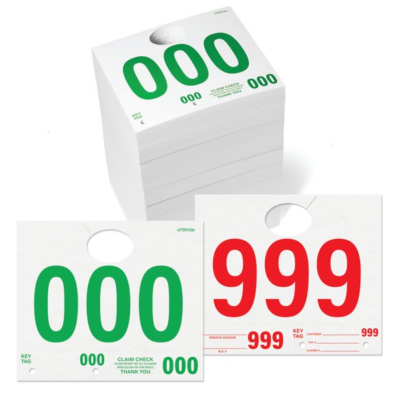 Etiquetas de Servicio Sutter Signs 000-999 18 cm x 15 cm