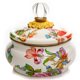 thumbnail image 1 of Recipiente de Almacenamiento de Alimentos MACKENZIE-CHILDS 567 ml White Flower Market, 1 of 6