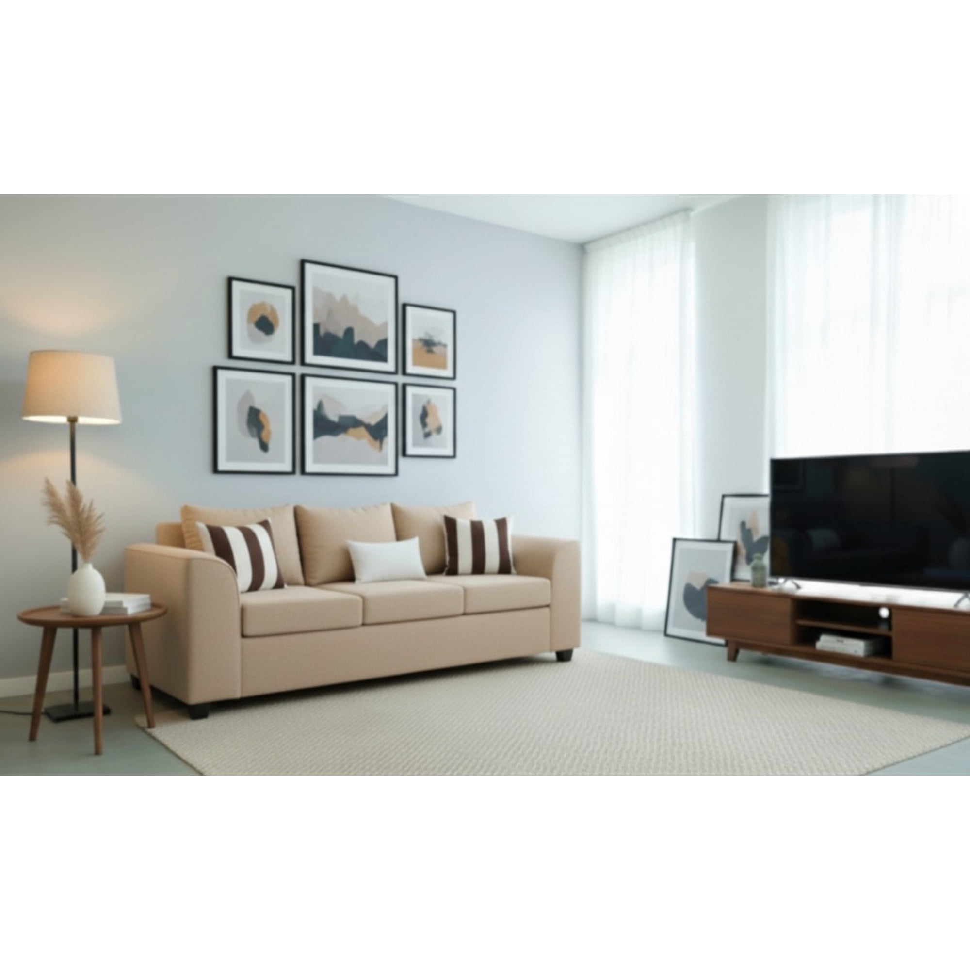 Fancy Hogar - Sofa Esencia 3 Cuerpos