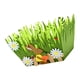 thumbnail image 3 of Cesta De Pascua Cesta Verde Caza De Huevos Para Niños Regalo Decoración Del Hogar Conejo Marrón, 3 of 5