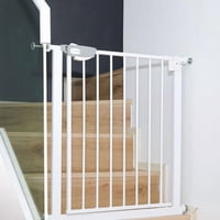 Babyluna - Reja Seguridad Ajustable Para Escalera O Puertas Bebés O Mascota