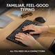 thumbnail image 3 of Combo de teclado y ratón Logitech Wave Keys MK670 Graphite, 3 of 9
