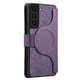 thumbnail image 3 of Funda Billetera Magnética para Samsung Galaxy S22 Soporte Tarjetas Desmontable Morado, 3 of 6