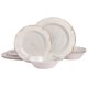 thumbnail image 1 of Juego de vajilla Gibson Home Mauna de melamina, 12 piezas, Ice Rustic, 1 of 6