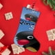 thumbnail image 4 of Pingu Tema: Calcetines de Navidad, fino lino blanco para colgar en escaleras y chimenea, decoración navideña para el hogar, regalo de Navidad. 45cm × 32cm, 4 of 5