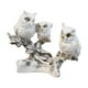 thumbnail image 1 of Escultura De Búho De Resina Coleccionable, Adorno De Escritorio Para Estantería, Estantería, Gabinete, Estilo D, 1 of 3