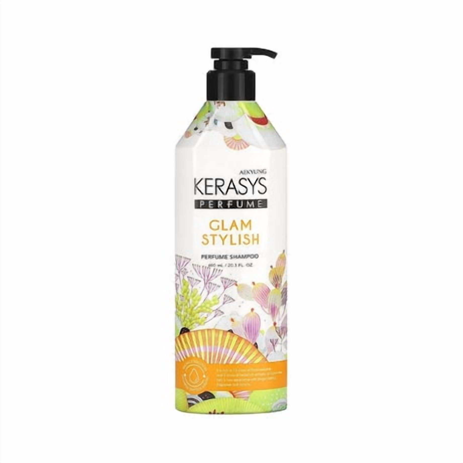 Kerasys - Shampoo Coreano Árbol De Té & Camelia – Fuerza, Volumen Y Fragancia Floral