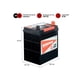 thumbnail image 2 of Batería Hankook 35 Ah 330 CCA 40B19L, 2 of 3