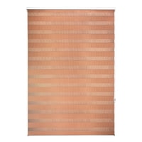 Chantilly - Cortina Duo 150 X 165 Cm Chocolate