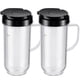 thumbnail image 1 of Tazas de repuesto Equust de 22 onzas de alto para Magic Bullet, 1 of 7