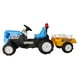 thumbnail image 3 of Tractor Mini Con Carro Eléctrico Niños Celeste, 3 of 3