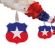 thumbnail image 1 of Guirnalda Cuadrada Con Escudo Tricolor 2mts Fiestas Patrias, 1 of 2