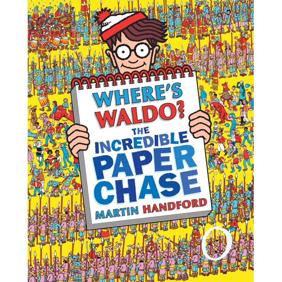Libro Candlewick Press Where's Waldo: La Increíble Caza de Papel