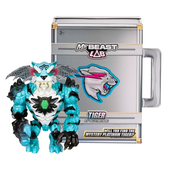 Figura de Coleccionista Mrbeast Lab Apex Beast Tiger 15.8 cm