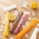 thumbnail image 2 of 20/50pcs Disposable Ice Popsicle Mold Bags, Freezer Tubes With Zip Seals, For Healthy Snacks, Yogurt Sticks, Juice & Fruit Smoothies, Ice Candy Pops, Comes With A Random-Color Funnel, 2 of 4