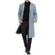 thumbnail image 2 of Abrigos para Hombre INSPIRE CHIC de un Solo Pecho con Cuello de Solapa, Manga Larga, Abertura Trasera, Talla XL, Gris Oscuro, 2 of 7