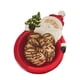 thumbnail image 1 of Plato de loza navideño 26 cm rojo, 1 of 3