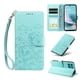 thumbnail image 1 of Funda Cartera para Motorola Moto G67 Power 5G Perro Cachorro Grabado con Tarjetas Soporte Correa Verde, 1 of 6