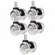 thumbnail image 3 of Ruedas Giratorias Para Silla De Oficina De Servicio Pesado 5 Piezas Giratorias 360 Para Muebles Negro A, 3 of 5