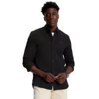 Camisa Tommy Hilfiger Para Hombre, Manga Larga, Oxford, Corte Regular