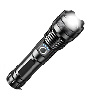 Genérico - Linterna De Mano Luz Led Con Zoom Recargable 3000M