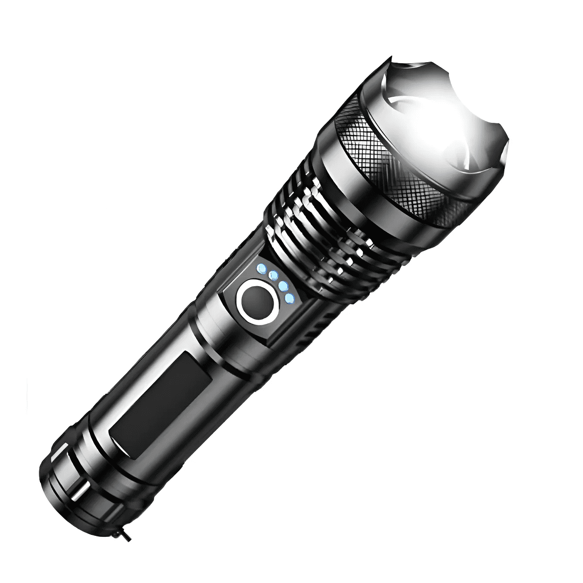 Genérico - Linterna De Mano Luz Led Con Zoom Recargable 3000m