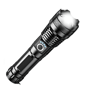 Genérico - Linterna De Mano Luz Led Con Zoom Recargable 3000M