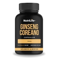 Ginseng Coreano 90 Capsulas 500 Mg Nutrilife+ Bienestar Sin Sabor