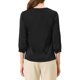 thumbnail image 3 of INSPIRE CHIC Blusa de Satén para Mujer Casual Sólida de Manga Larga con Cuello en V Camisas M Negro, 3 of 6