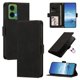 thumbnail image 1 of Funda Billetera Delgada para Motorola Moto G35 5G con Ranuras y Soporte Negro, 1 of 6