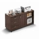 thumbnail image 1 of Gabinete con 3 cajones y ruedas color Caoba, 1 of 2