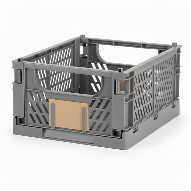 Caja de Almacenamiento Organizadora Apilable y Plegable DAY gris