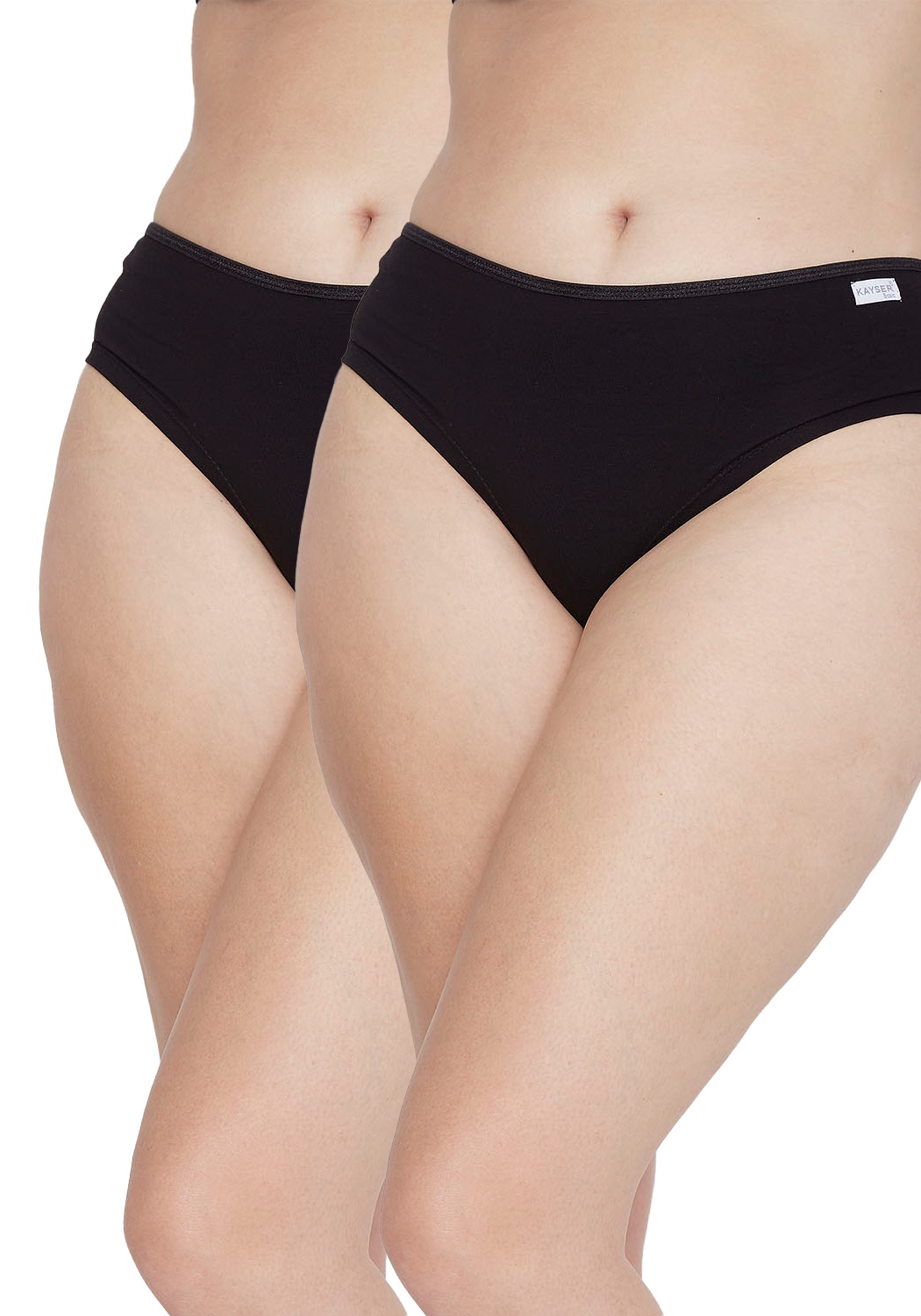 Pack 2X Pantaleta Algodón P214184 Neg Talla Xl Kayser