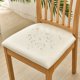 thumbnail image 1 of Xiao Hua Funda de Silla de Comedor de Cuero Beige -2 Piezas, Funda de Silla Impermeable de Talla Única, Base Elástica Antideslizante, Adecuada para Uso Diario en Comedor y Restaurante, Tamaño Grande, 1 of 5