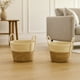 thumbnail image 3 of Set Dos Canastos Organizadores con Asas Bicolor, 3 of 3