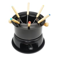Magideal - De Fondue Doméstico Tenedores, Fácil De Limpiar, Desmontable, Olla Caliente Funciones De Material Acero Al Carbono, Para Chocolate, Salsas De