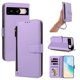 thumbnail image 1 of Funda con Billetera para [Google Pixel 8] con Bolsillo Zipper y Tarjetero Morado claro, 1 of 6