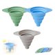 thumbnail image 1 of Set embudos cocina 2026 silicona plegables pequeños transferencia líquidos botellas agua, 1 of 8