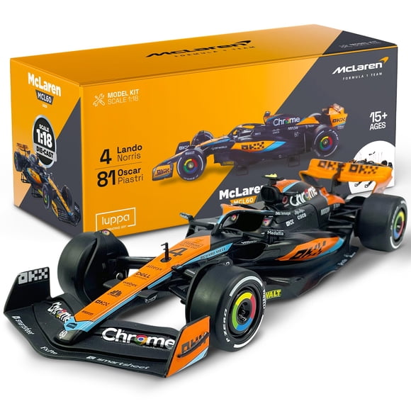 Kit de modelo LUPPA MCL60 a escala 1:18, 140 piezas