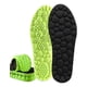 thumbnail image 1 of Par Plantillas Zapatilla Deportivas Fascitis Plantar Espolon 40-46 Negro Verde, 1 of 10