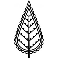 Rienda Libre Graphics - Decomural Leaf Large Leaf Ws-19007