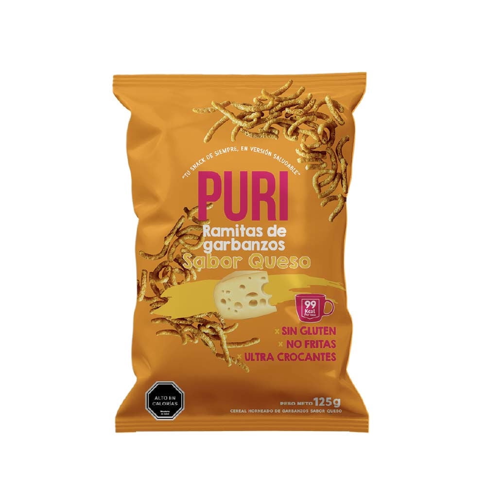 Ramitas Queso 125 g Purisnacks