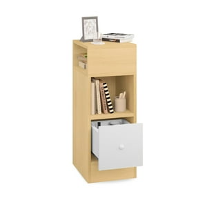 Santú Home & Deco - Organizador Lateral Con Cajón Velador Mesa