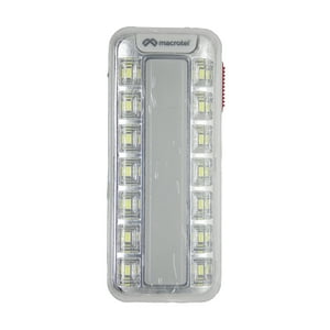Lampara De Emergencia Led Con Tubo Led Recargable Macrotel