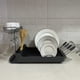 thumbnail image 2 of Secaplatos Escurridor de platos de estilo nordico 2 niveles Negro, 2 of 5